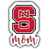 NC State Wolfpack Proud Mom 4-Inch Die Cut Decal Officially Licensed Collegiate Product