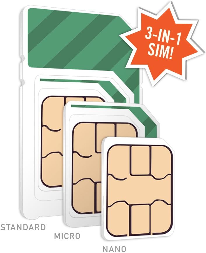 $30/Month Mint Mobile Wireless Plan | Unlimited Talk, Text & Data for 3-Months (3-in-1 GSM SIM Card)