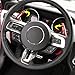 Car Steering Wheel Shift Paddle Shifter Trim Cover for Ford Mustang 2015-2017