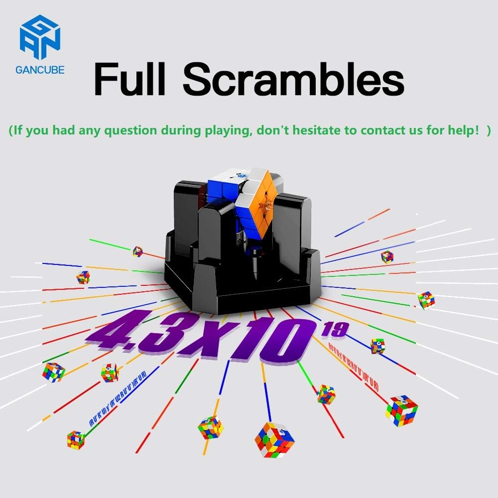 GAN Robot, Cube Solving Machine Automatic Puzzle Scrambler & Solver