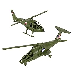 TimMee Air Support Helicopters - 2pc OD Green