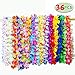 Joyin Toy 36 Counts Tropical Hawaiian Luau Flower Lei Party Favors (3 Dozen) primary