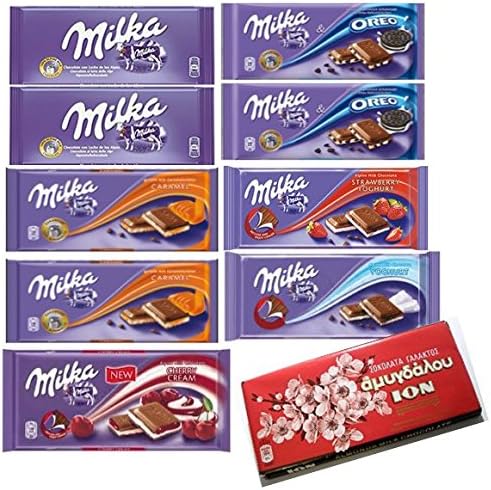 Milka Assorted chocolates Best Selling Bundle 10 pack