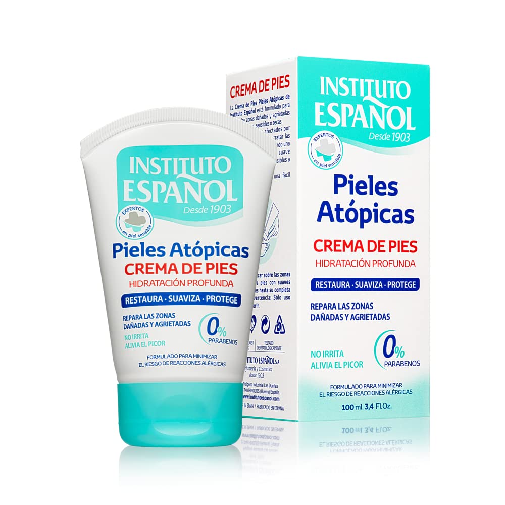 Instituto espaol atopic skin foot cream 100ml