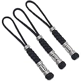 Trufas 3 Pack Paracord Knife Lanyards With Stainless Steel Beads Paracord Lanyard for Knife EDC Tools Tactical Lanyards