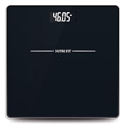 NUTRI FIT Digital Bathroom Scale for Body Weight