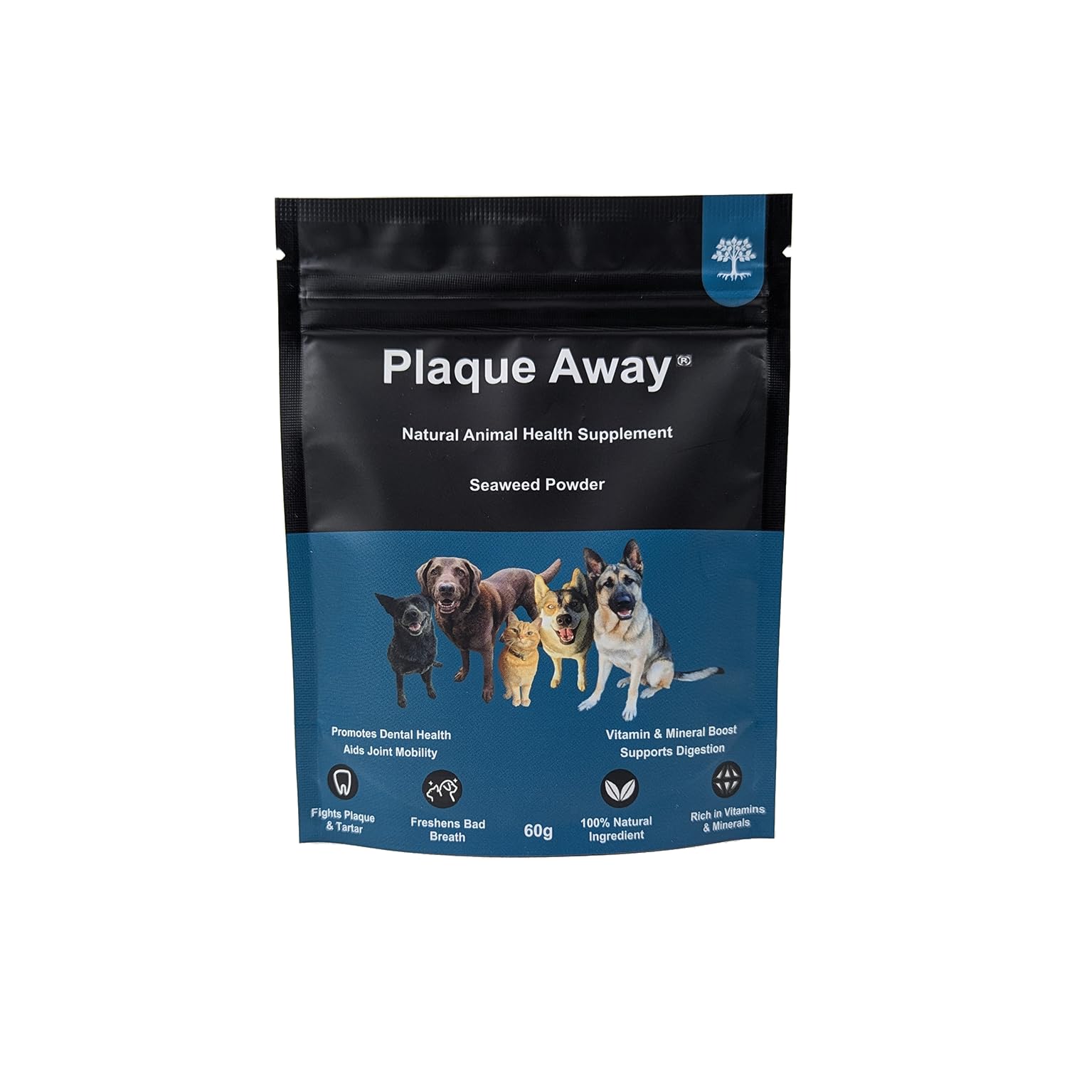 Plaque Away - 60g - Bad Breath and Tartar Removal