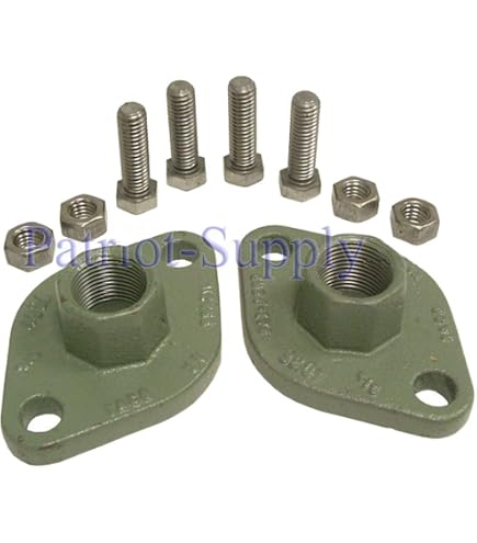 Guarnizioni Per Flangia Taco (coppia) - Compatibili Con Modelli 005-0013, In Buna, Resistenti A 125 PSI E 225°F
