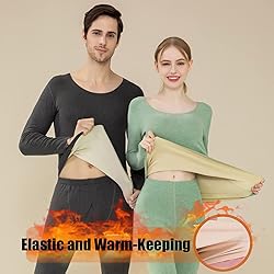 PLUMZJOY Women's Thermal Underwear Sets Ultra Soft