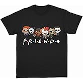 Augety Friends Halloween T Shirt for Men Women