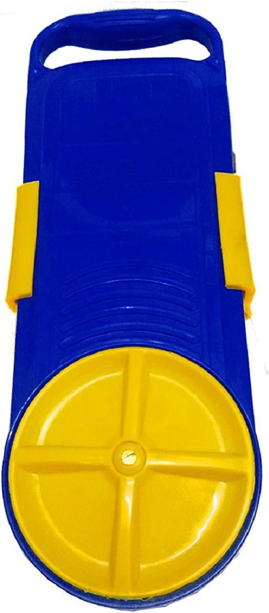 Surya Magic Plastic Multi-Utility Wash Portable Handy Washing Machine (10-Inch, Black, Blue, White and Yellow)
