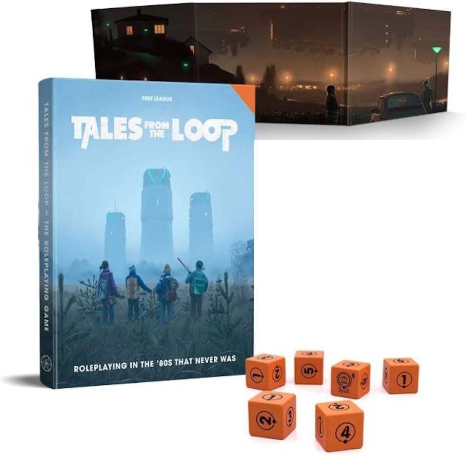 Tales from the Loop RPG: Dice Set 2019 Design, Game, 16mm - Image 3