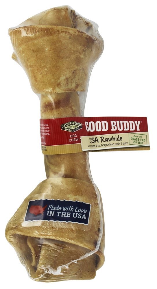 Castor & Pollux Rawhide Good buddy Bone 8-9In,