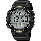 Bomieux Mens Digital Watch, Sport Military Watches for Men Waterproof LED Screen Large Face Tactical Watch with Backlight Ala