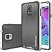 Galaxy Note 4 Case, Caseology [Bumper Frame] Samsung Galaxy Note 4 Case [Metallic Mesh Silver] Slim Fit Skin Cover [Shock Absorbent] TPU Bumper Galaxy Note 4 Case [Made in Korea] (for Samsung Galaxy Note 4 AT&T Sprint, T-mobile, Unlocked)