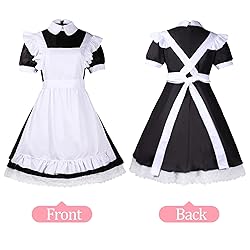 BAOPLAYKIDS 5Pcs Japanese Anime Lolita French Maid