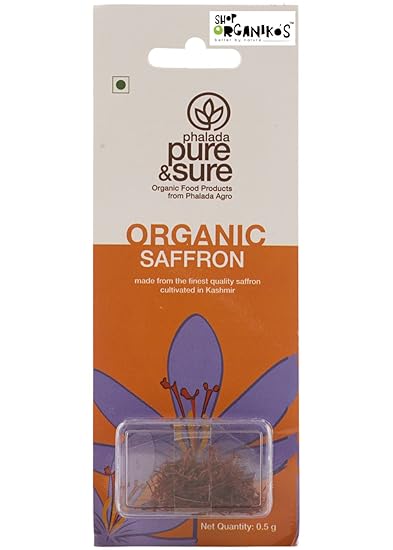 Pure and Sure Organic Kesar (Saffron) (0.5 gm)