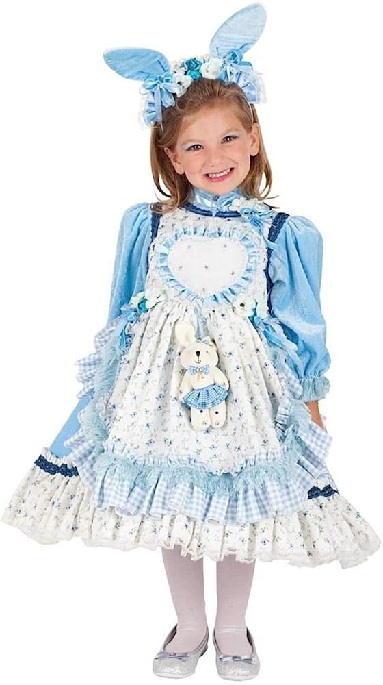 GIRLS ALICE IN WONDERLAND FANCY DRESS COSTUME APRON Up to 12 yrs old