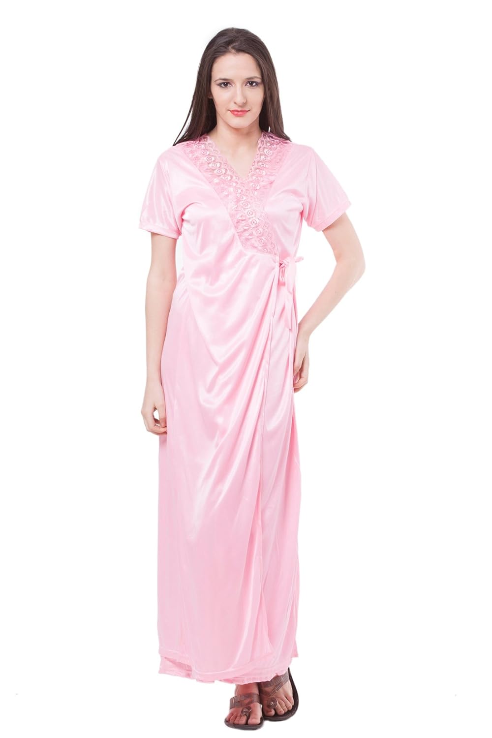 fasense women's satin nightwear set - pack of 4