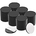 Flexible Magnetic Dot with Self Adhesive, 60 PCS Round Small Magnetic Stickers with Adhesive Backing Peel & Stick Magnets Stickers for Crafts, Office, DIY Projects, 60 Pack 20x2mm