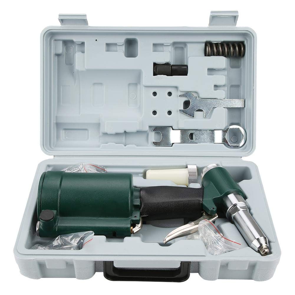 Pistola Rivettatrice Pneumatica Idraulica: Compressore D'Aria, Capacità Rivetti Da 2.4mm A 4.8mm, Forza 720kg