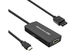 ZUZONG HDMI Cable for N64, Support 16:9/4:3 Conversion, N64 to HDMI Converter, Composite with N64/GameCube/SNES