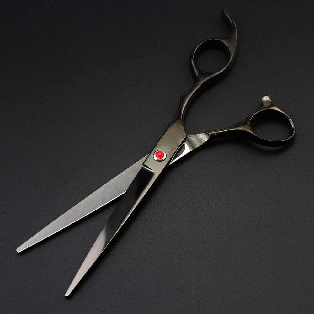 CNHK Adelgazamiento Tijeras Rectas Curvo Profesional Pet Dog Grooming