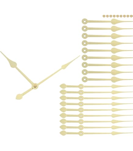 10 SETS AIGUILLES Horloge Murale Kit D'aiguilles D'horloge De L'horloge