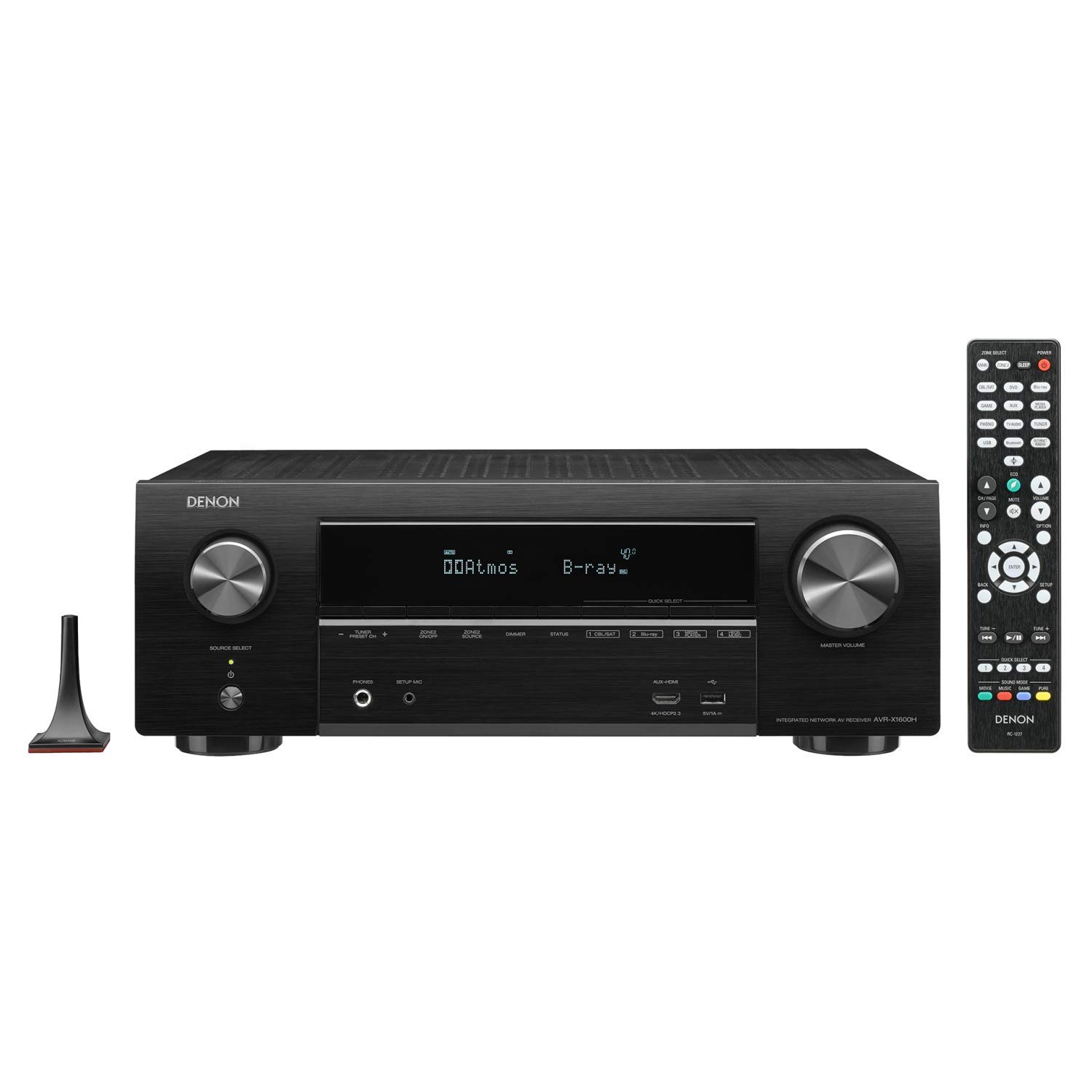 Denon AVRX1600H AV Receiver Buy Online in Saudi Arabia at saudi