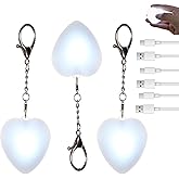 Love Wallet Tote Bag Touch Sensing Light, Purse Light for Women, Rechargeable Mini Flashlight with LED Automatic Sensor, Heart Bags Handbag Accessories with Motion Sensor for Women Gift