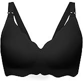 Angelhood Nursing Bras for Breastfeeding Ultra Comfort Seamless Maternity Bra Wireless Pregnancy Bralette with Extra Extender