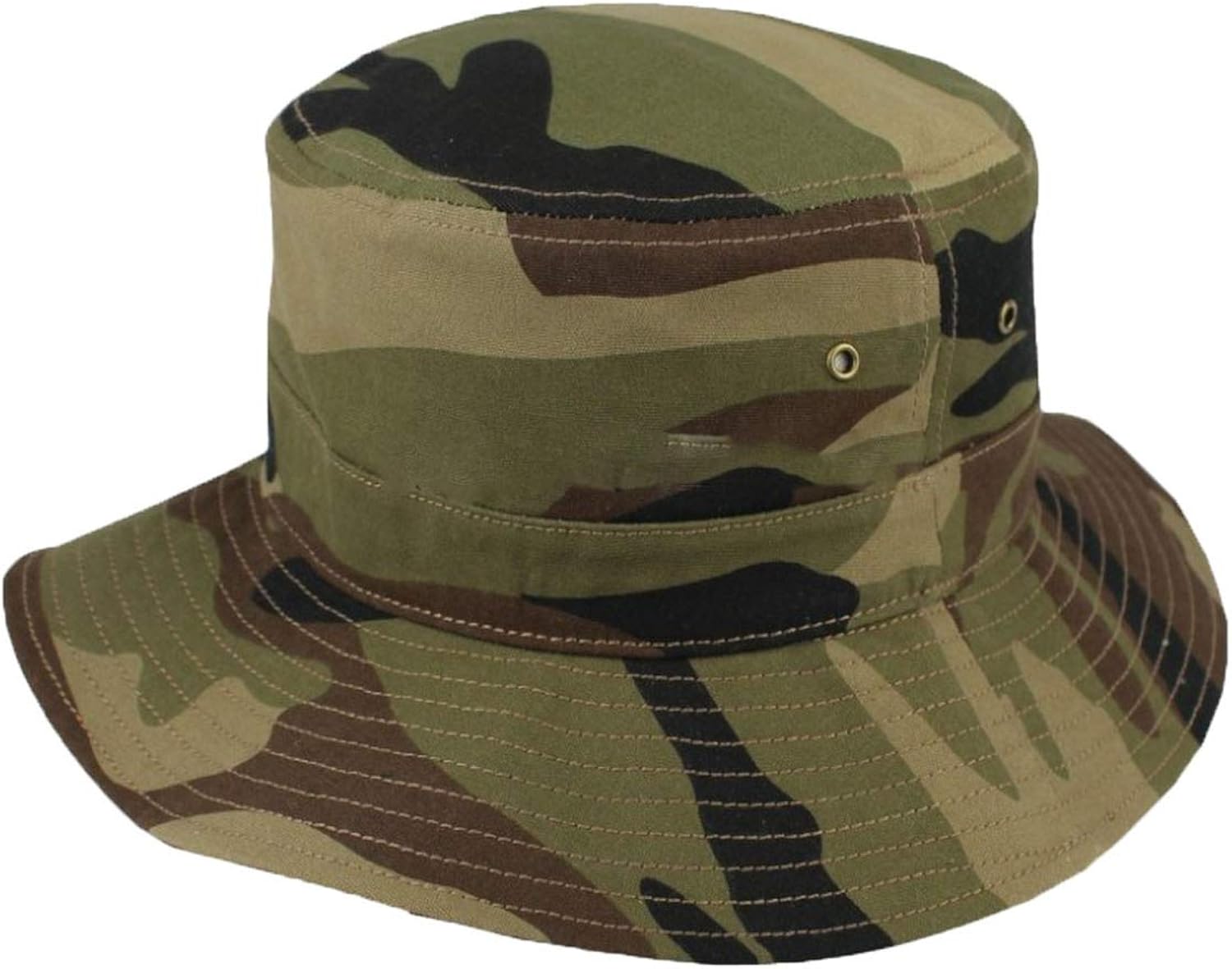 army camo bucket hat