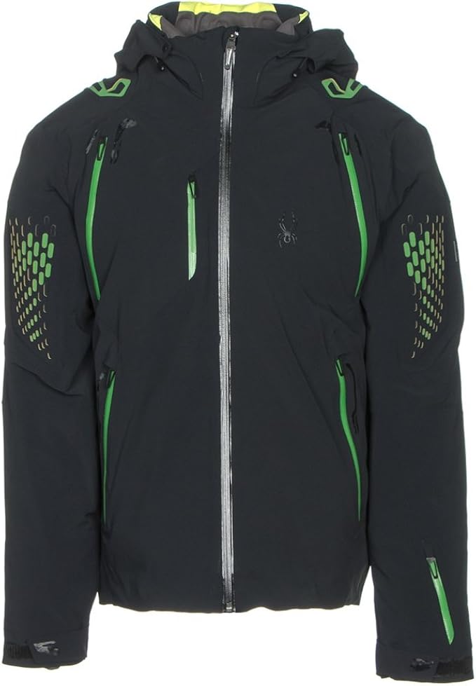 Spyder Legend Pinnacle Men's Ski Jacket Black Amazon.co.uk Clothing