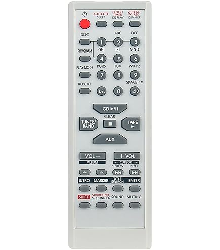 Amazon.com: Remote Control for Panasonic N2QAYB000984 SA-AKX200 SA