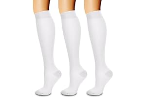 Laite Hebe 3 Pack Compression Sock-Compression Sock For Women and Men Circulation -Best for Running,Athletic Sports