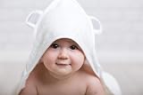 DaisyGro Bamboo Hooded Towel 90x90cm Baby Kids Poncho Gift Box UK view 5
