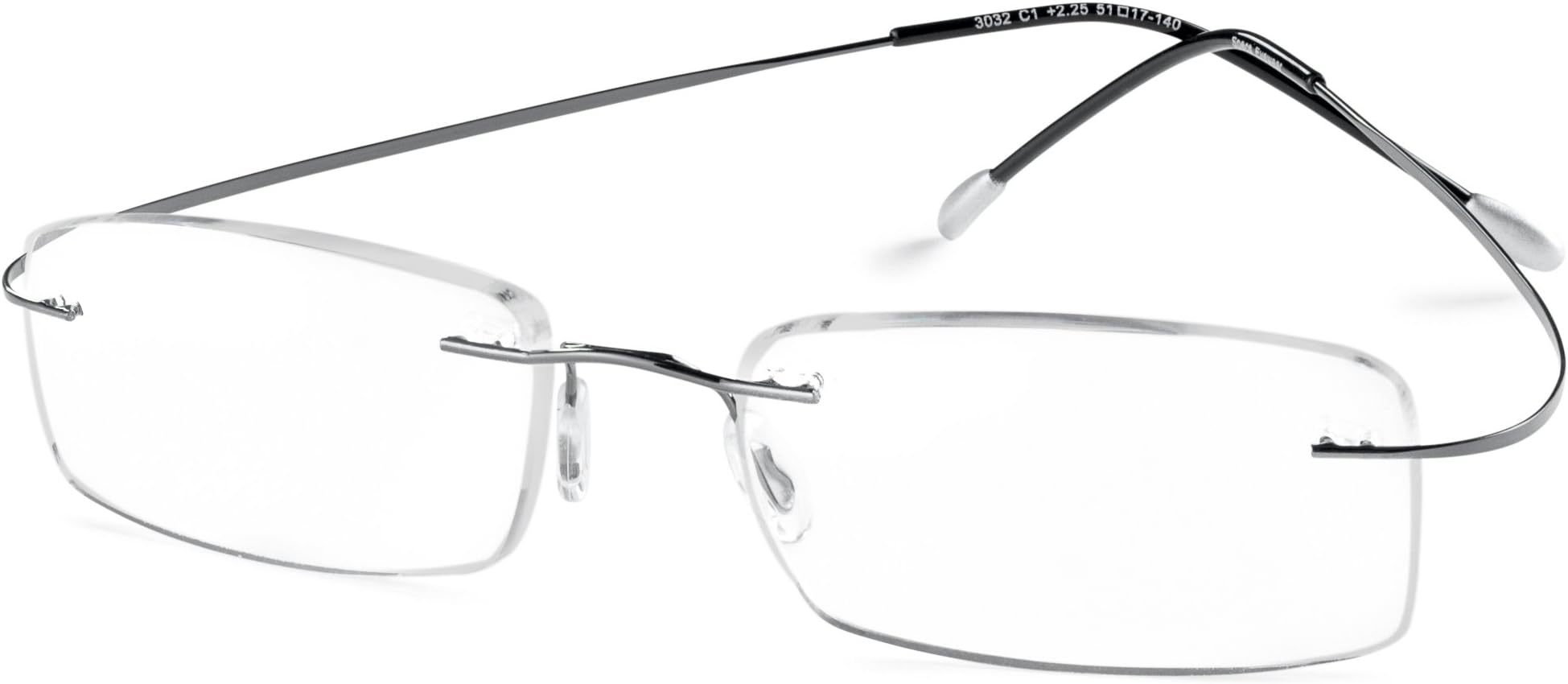 Specs Flexible Rimless Reading Glasses