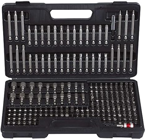 Projahn 8606 Bit Box XXL 6,3 / 1/4' , verschiedenste Bit Ausführungen handbetätigt / für Elektroschrauber (Außen-6Kant) , Chr