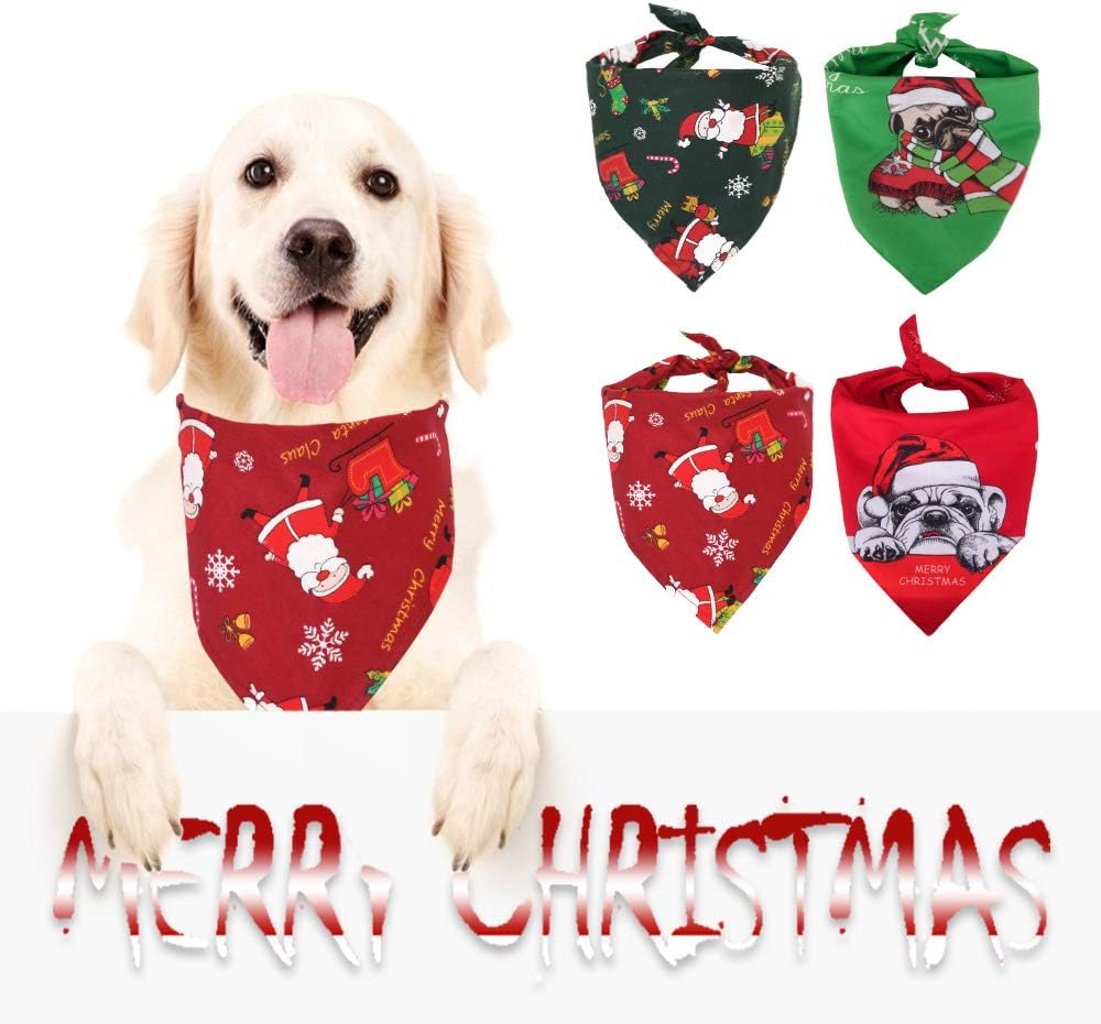 Dog neckerchief christmas Clearance