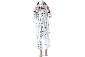 DarkCom Animal Onesie One Piece Pajamas Women Men Cosplay Halloween Costume Christmas Sleepwear