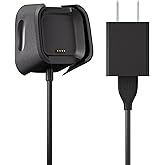 Dismau Charger for Fitbit Versa 2, Replacement Charging Cable Dock Cradle with USB Cord for Fitbit Versa 2 Smartwatch (not for Fitbit Versa 1/SE/Lite)