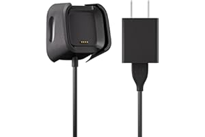 Dismau Charger for Fitbit Versa 2, Replacement Charging Cable Dock Cradle with USB Cord for Fitbit Versa 2 Smartwatch (not for Fitbit Versa/Versa Lite)