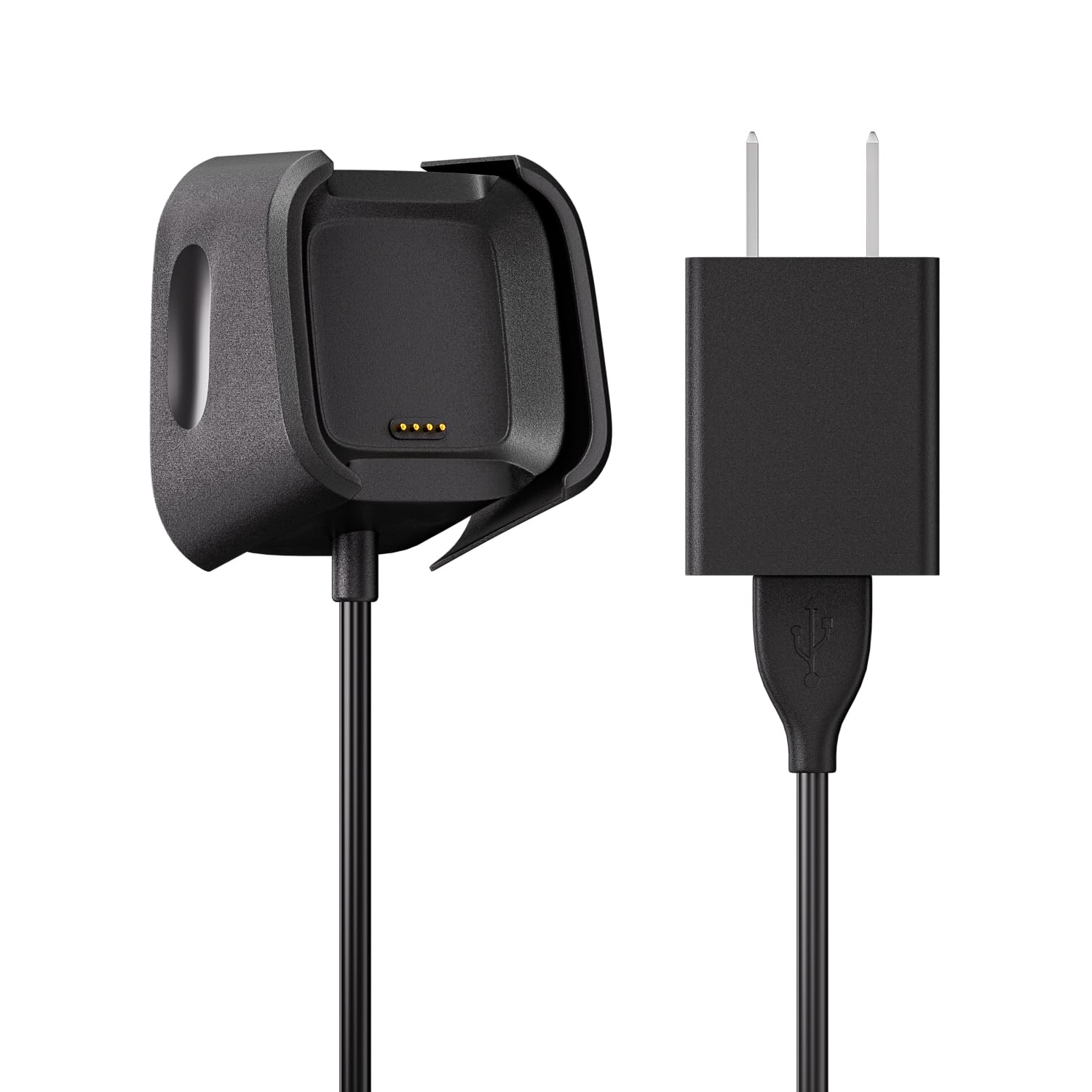 Dismau Charger for Fitbit Versa 2, Replacement Charging Cable Dock Cradle with USB Cord for Fitbit Versa 2 Smartwatch (not for Fitbit Versa 1/SE/Lite)