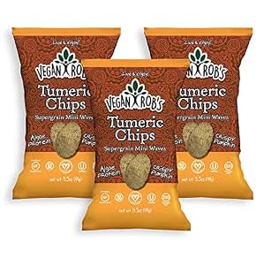 vegan rob's turmeric crisps