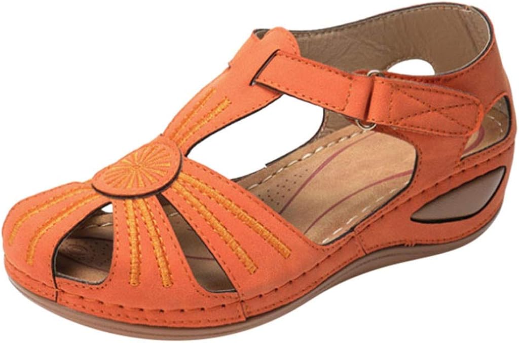 amazon ladies closed toe sandals