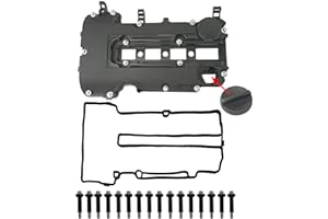 FRONEZER Engine Valve Cover with Gaskets, Bolts & Oil Filler Cap Compatible with 2011-2020 Chevy Cruze Sonic Trax Volt | Cadillac ELR | Buick Encore 1.4L Turbo Replace# 55573746 25198498 264-968 25198874