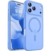 CANSHN Magnetic Shockproof for iPhone 17 Pro Max Case, Ultramarine | Full Camera Protection, Compatible with MagSafe, Translucent Matte, Military-Grade Protection, Scratch Resistant, Slim Fit