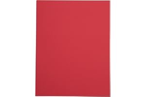 LUXPaper 8.5" x 11" Cardstock | Letter Size | Ruby Red | 100lb. Cover (183lb. Text) | 50 Qty