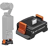 K&F Concept Charging Adapter Base for DJI OSMO Pocket 3 / Xtra Muse Quick Release Type-C Charging Stand Dock Desktop Mount In
