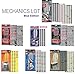 Steellabels Mechanics Lot Combo Pack includes Magnetic Toolbox Labels, Master Socket Label Sets, Circuit Breaker & Tackle Box Decal Sets, Universal Assembly Sets (blue series)